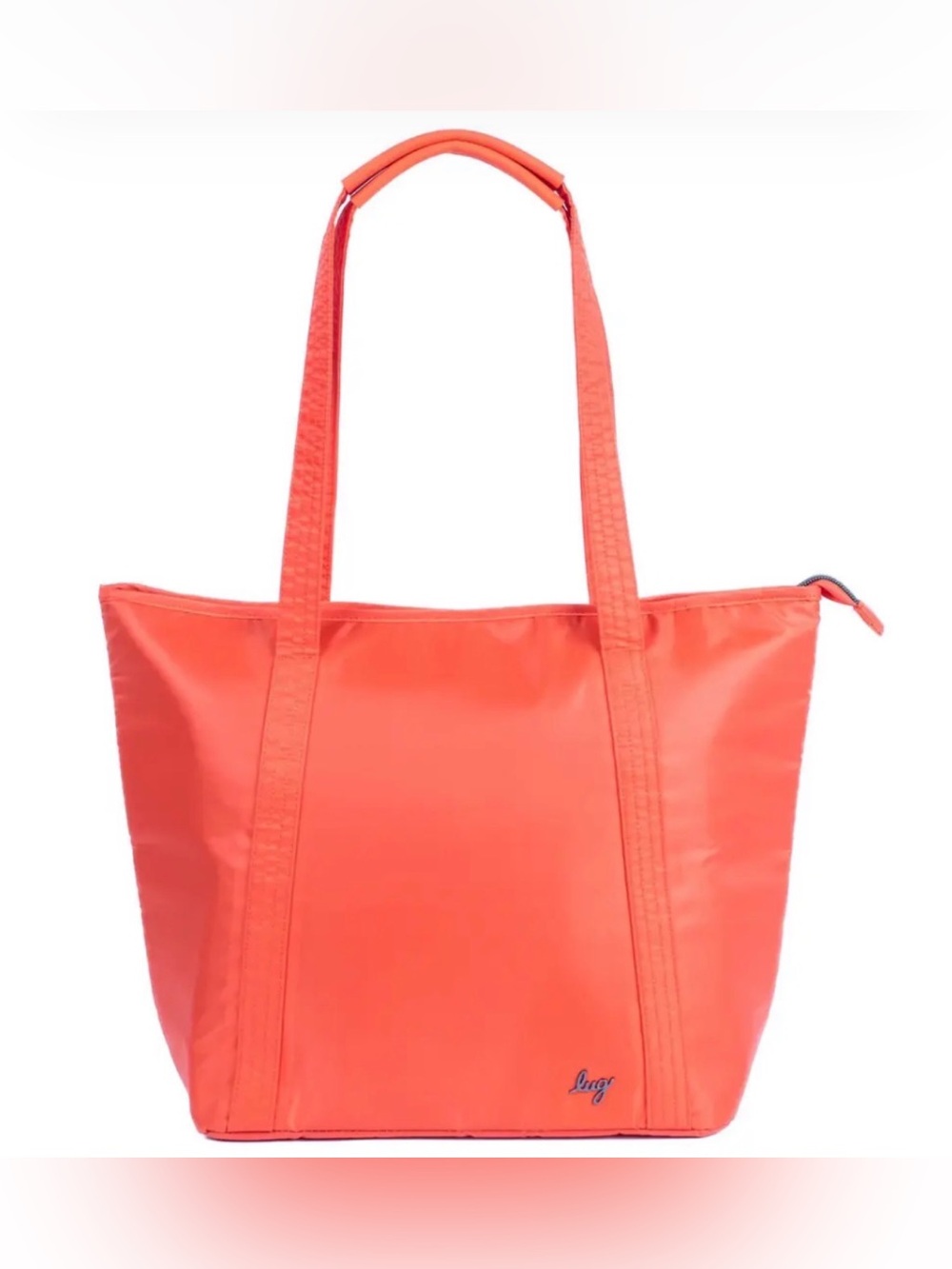 Lug Scramble Insulated Shoulder Tote Bag in Papaya Icepop NWOT